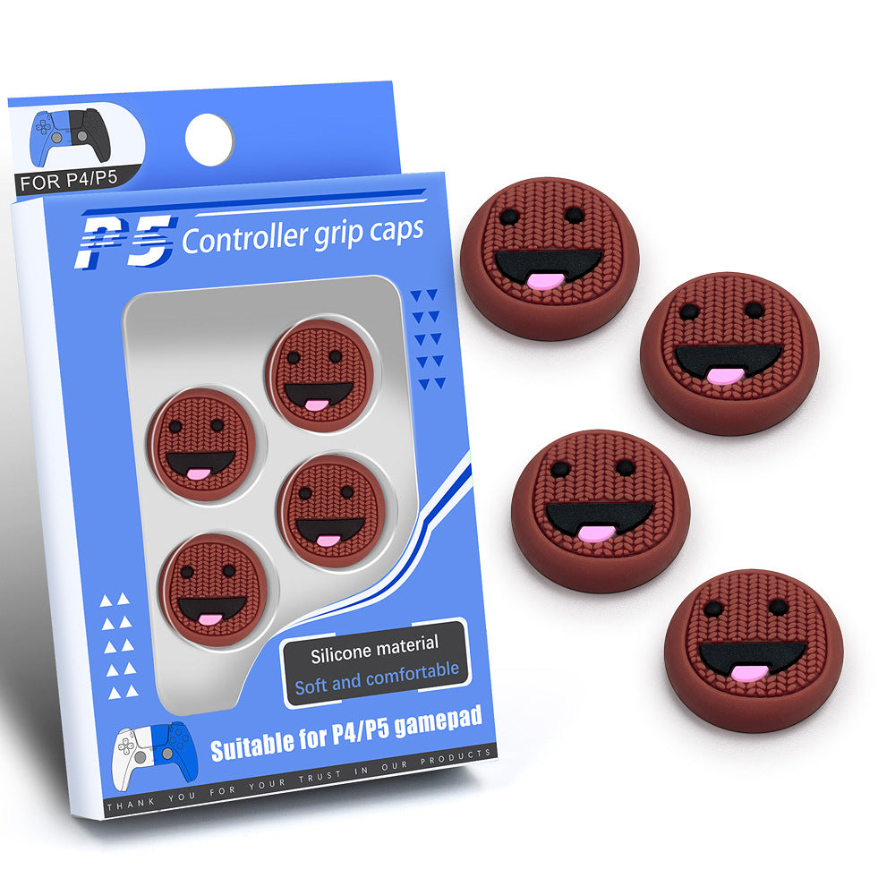 PS5 joystick cap PS4 gamepad button cap for XBOXONE handle silicone cap joystick case