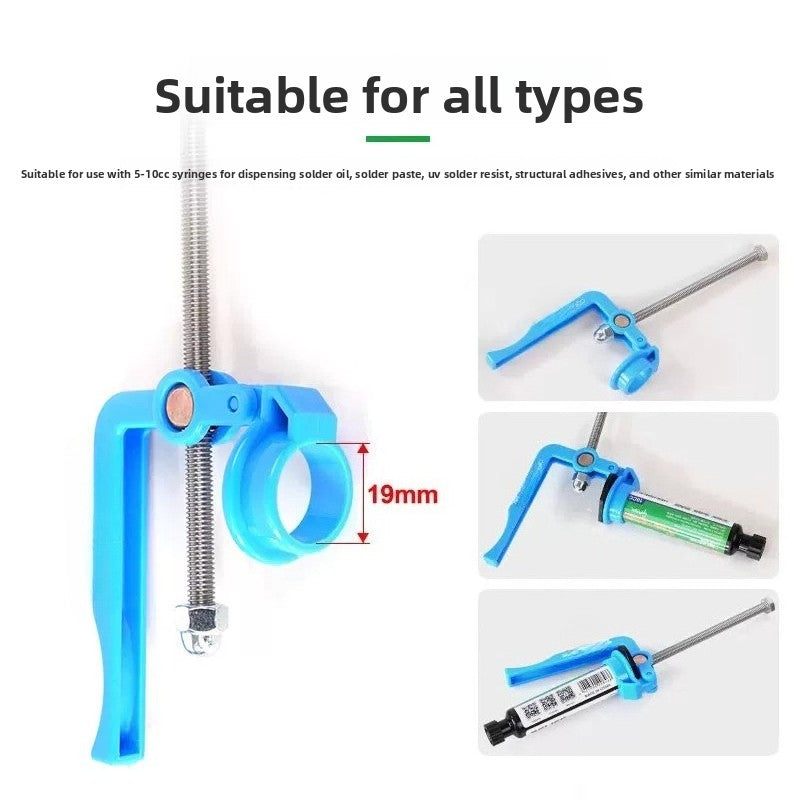 Mobile Phone Repair Radish Glue Gun Handwritten Glue Gun Suitable for 5-10CC Syringe Manual Labor-saving Glue Gun Laptop Mobile Phone Repair tools
