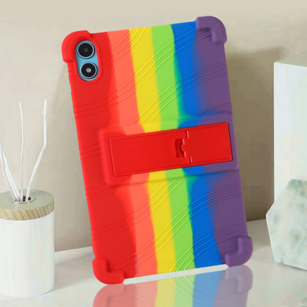 Applicable to Taidian P85T flat plate protective case 2023 new 8 inch with bracket soft silicone anti-drop protective case Protect case