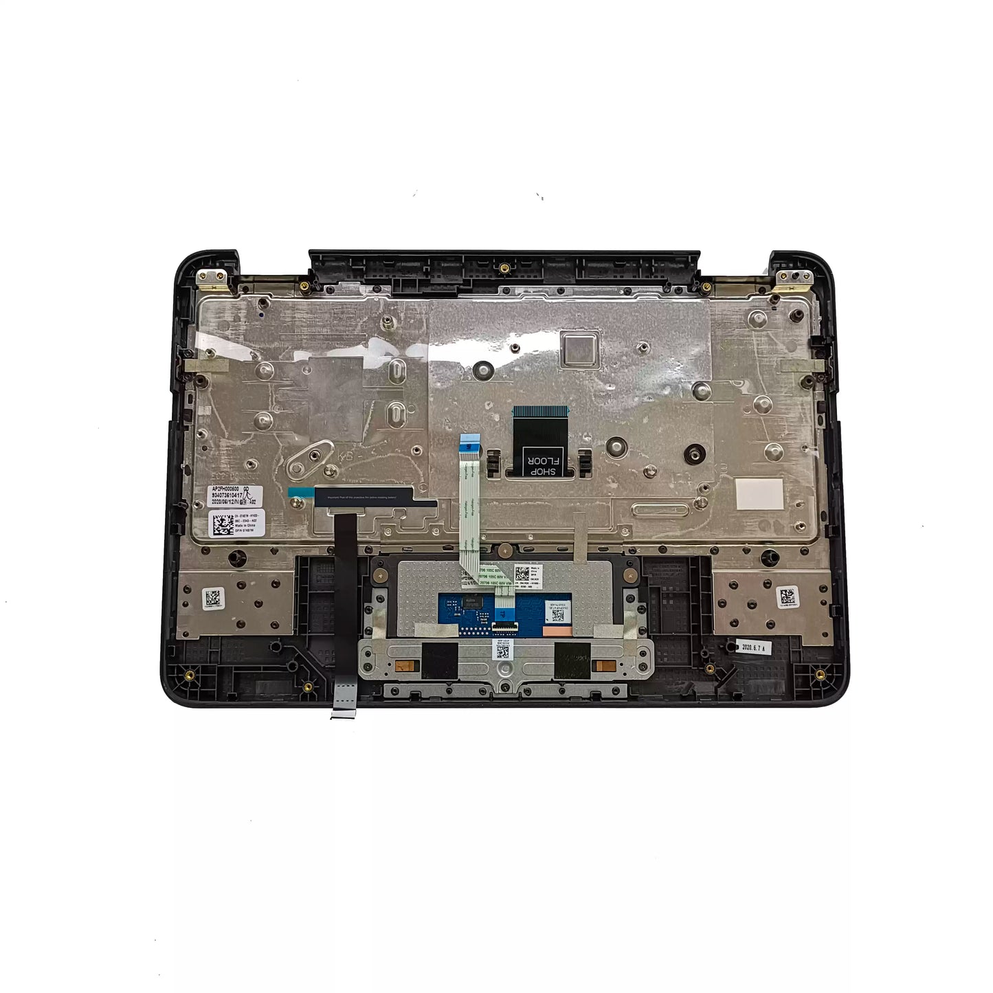 Upper case keyboard for Dell Chromebook 11 3100 C Shell Keyboard with Touchpad  0TK87M  topcase palmrest keybooard