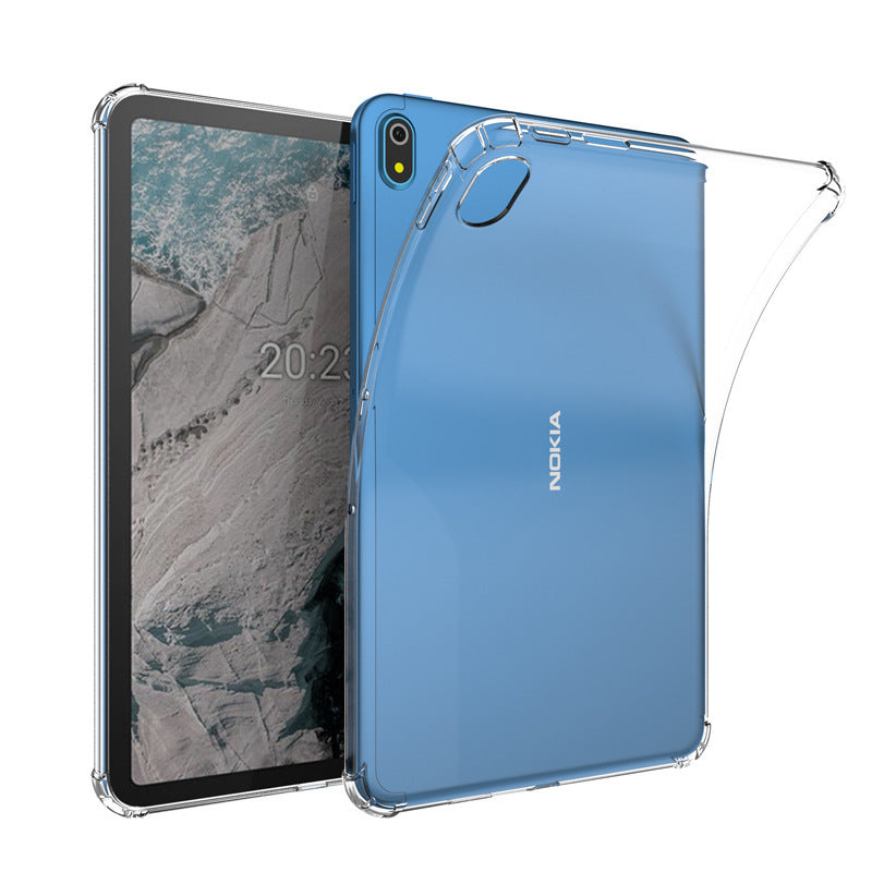 Suitable for NOKIAT20 transparent protective soft cover Nokia tablet T21 airbag anti-drop light and thin shell 10.4 inch T10protective Accessories