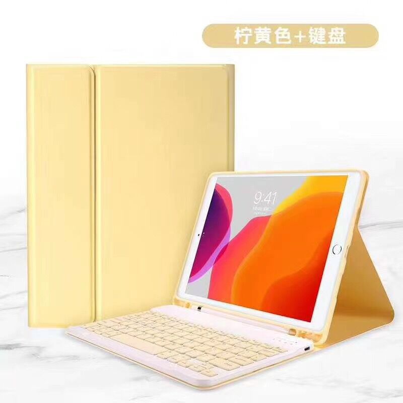 For iPad10 Bluetooth Keyboard Pro11 Case air4 Mouse 10.2 Tablet iPad789 Pen Slot Leather Case protective Accessories