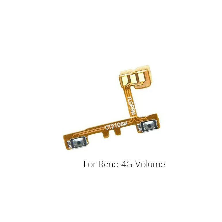 For Oppo Reno4 4F 4Pro 4SE 4Z Power cable Switch on volume cable of ribbon flex