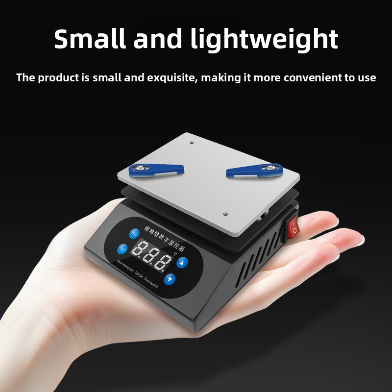 Heating table intelligent constant temperature preheating platform mobile phone repair welding mini reflow soldering table pcb small Repair tools