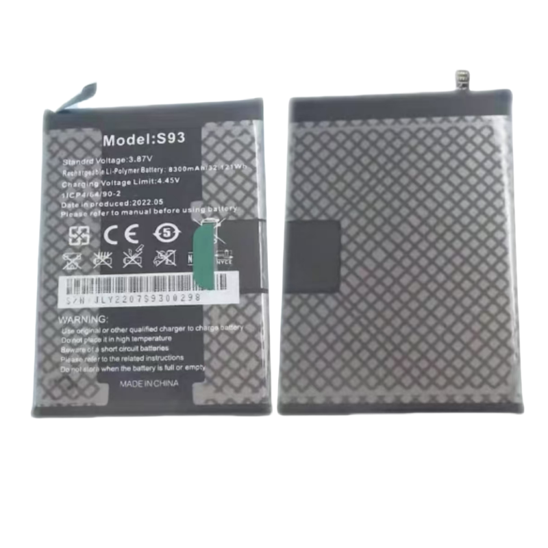 Oukitel WP17 battery S93 battery Oukitel W17 battery 8300mAh Oukitel phone repair parts