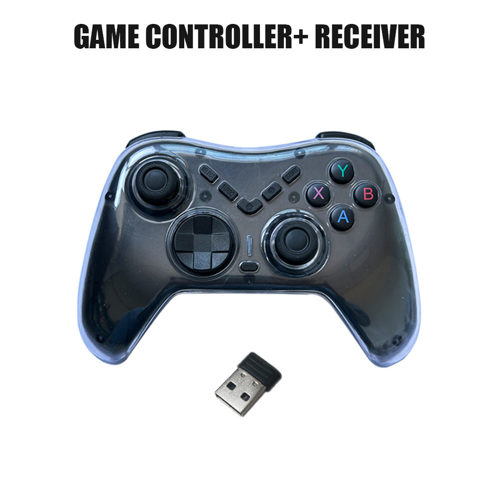 X6 Wireless Gamepad Switch PC Android 2.4G/Bluetooth 2-in-1 Wireless Gamepad with Stand