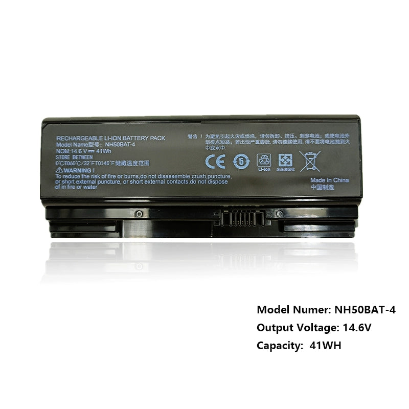 (Shipping fee not include)全新for神舟战神 Z8-CA5NB/S TA5NB/S NH50BAT-4雷神911ME  battery
