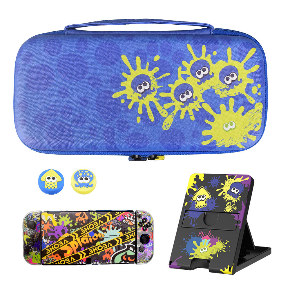 Nintendo switch sprat 3 theme accessories switch jet fighter 3 storage bag protective case bracket