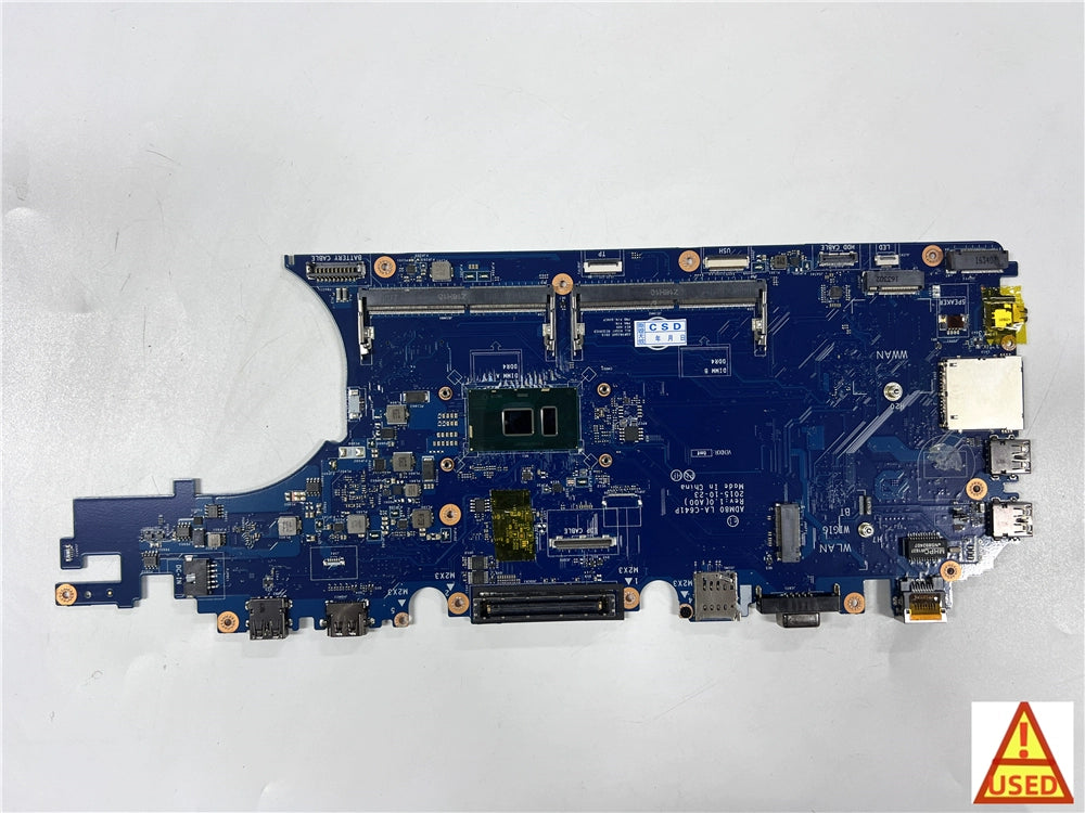 motherboard  system board  E5570 03MCRF 0JGMFT i5-6300U GM LA-C641P