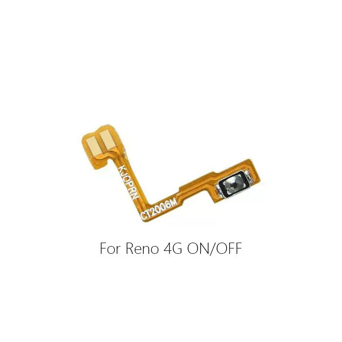 For Oppo Reno4 4F 4Pro 4SE 4Z Power cable Switch on volume cable of ribbon flex