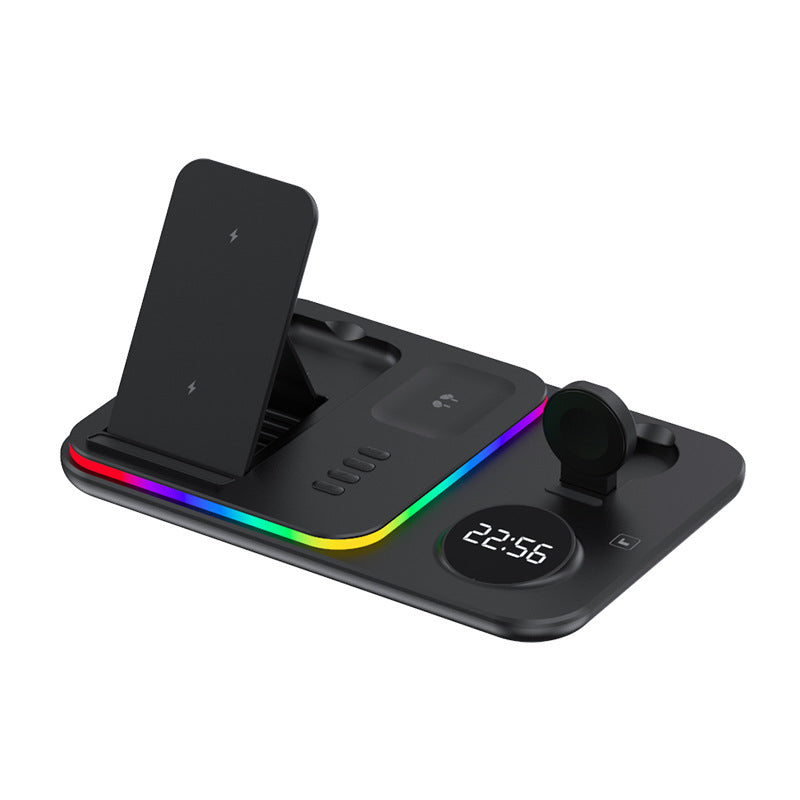 3-in-1 wireless charger, clock wireless charging 30W multi-function magnetic wireless charging