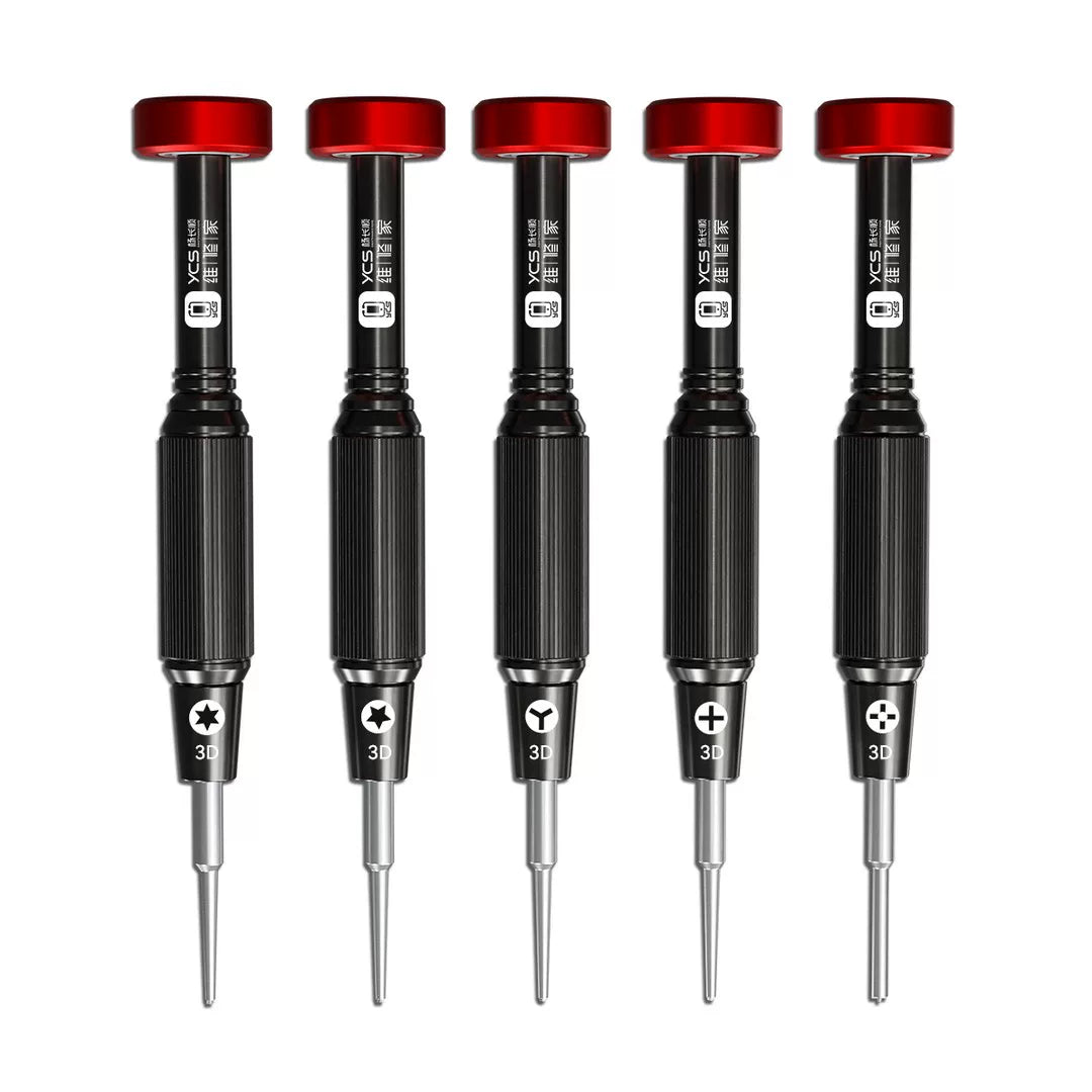 Special hard, precision stepless bearing mobile phone repair 3D screwdriver YCS-T05 Repair tools