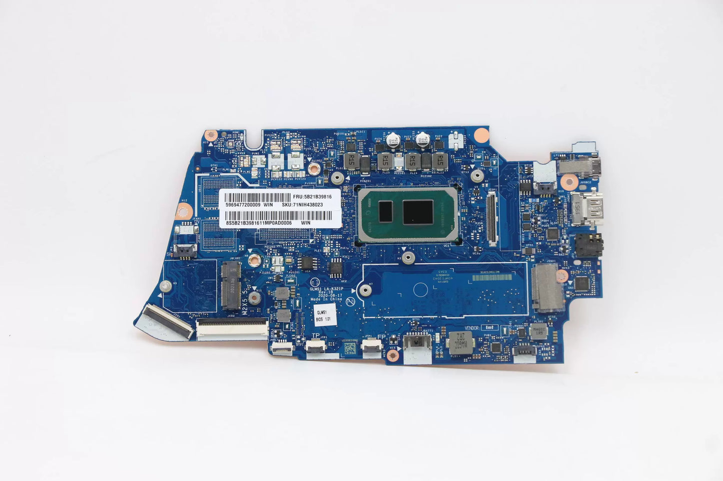 (Shipping fee not include)LENOVO  ideaPad 5-14ITL05 PN:LA-K321P I5 10GEN 8G 16G Motherboard