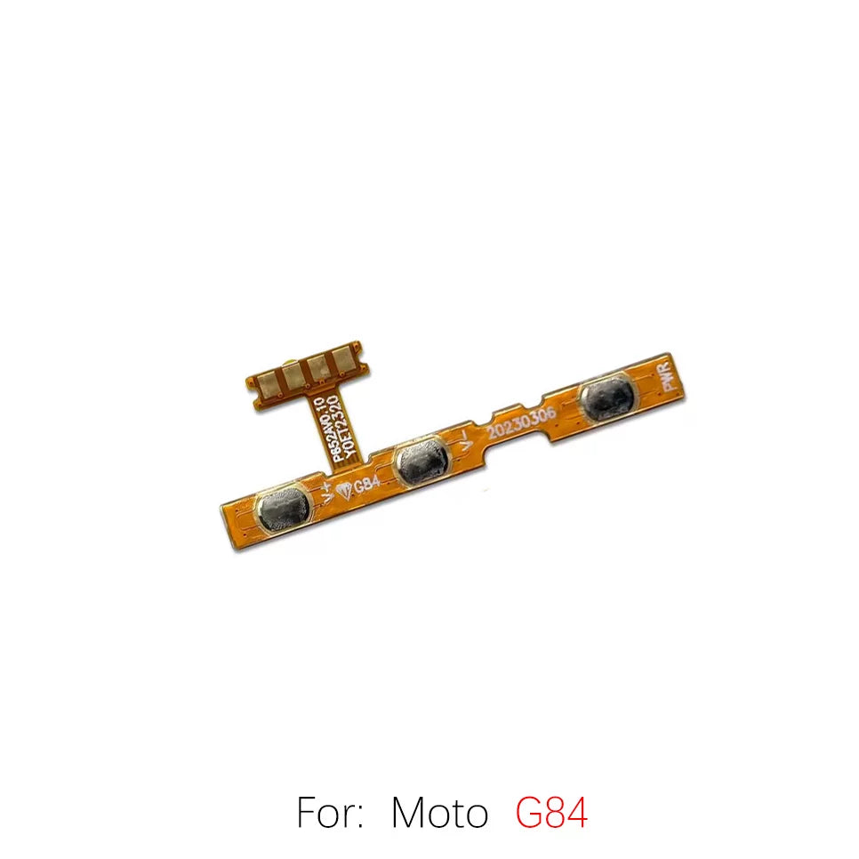 For Motorola G62 G71 5G G72 G73 G82 G84 G100 G200 Power cable Switch on of ribbon flex