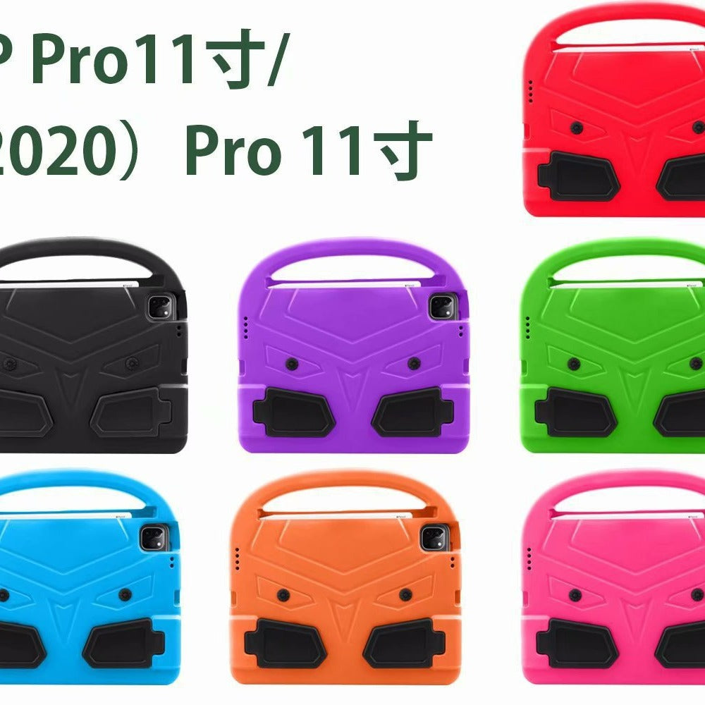 Children's anti-drop 2021 pro11 protective case Sparrow bracket for 10.2/9 cartoon Samsung A7 all-inclusive protective Accessories