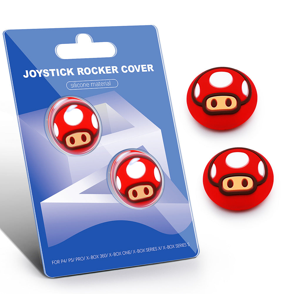 PS5 handle silicone cap PS5 silicone button cap P5 gamepad joystick protective cover, protective cap set