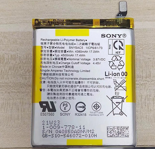 For SONY/Sony Xperia10 III mobile phone battery Xperia1III X5IIISNYSAC5 electric board Sony phone repair parts
