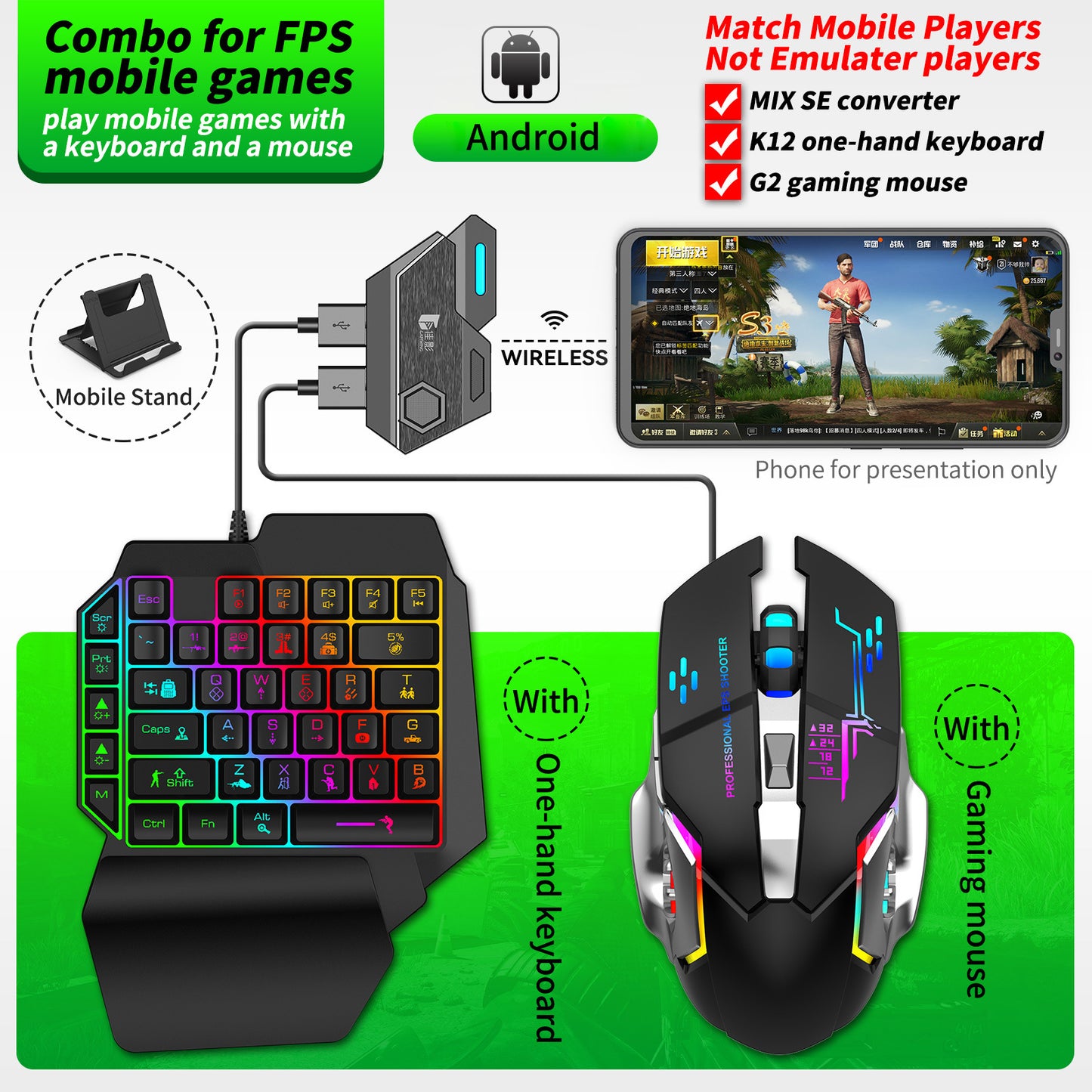 Jiaying Mix SE Elite Mobile Game Throne Automatic Smart Press Grab for Android cf Peace Elite