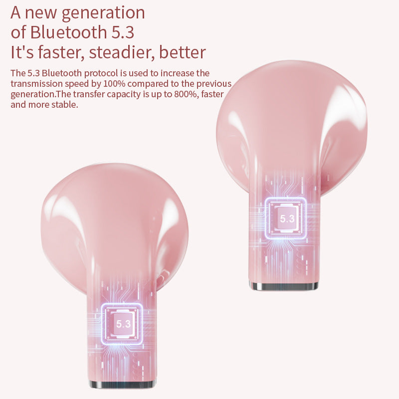 (Shipping fee not included) Creative rotatable K520 Bluetooth headset love TWS 5.3 wireless headset deformation headset