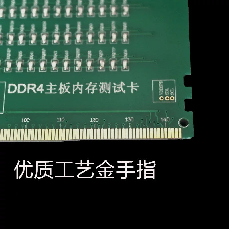 Desktop DDR4 Lamp Tester Computer Memory Slot Interface Test Card Main board Repair Inspection tools Repair tools