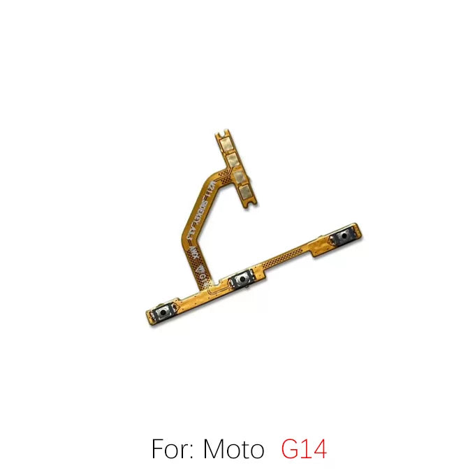 For Motorola G10 G20 G13 G14 G23 G30 G32 G34 G40 Power cable Switch on of ribbon flex