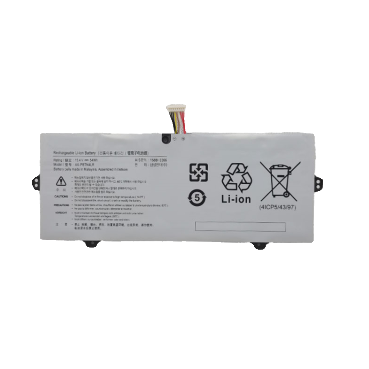 (Shipping fee not include)for于 Samsung NP940X3M NP940X5M AA-PBTN4LR05 repalcement battery AA-PBTN4LR