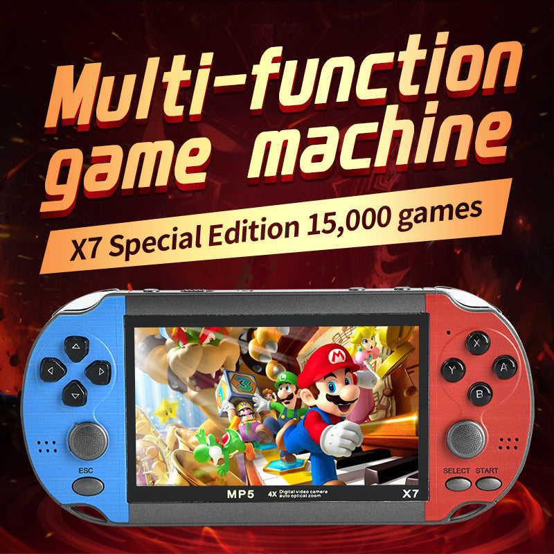 4.3" inch HD X7 special 15000 games Handheld Game joystick Player console retro arcade dual-joystick PSP handheld game console