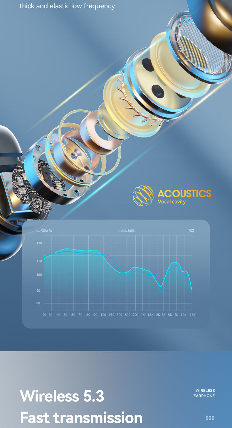 Accessories Customized M47 ear clip type bone conduction Bluetooth headset Non-in-ear sports digital long battery life headset