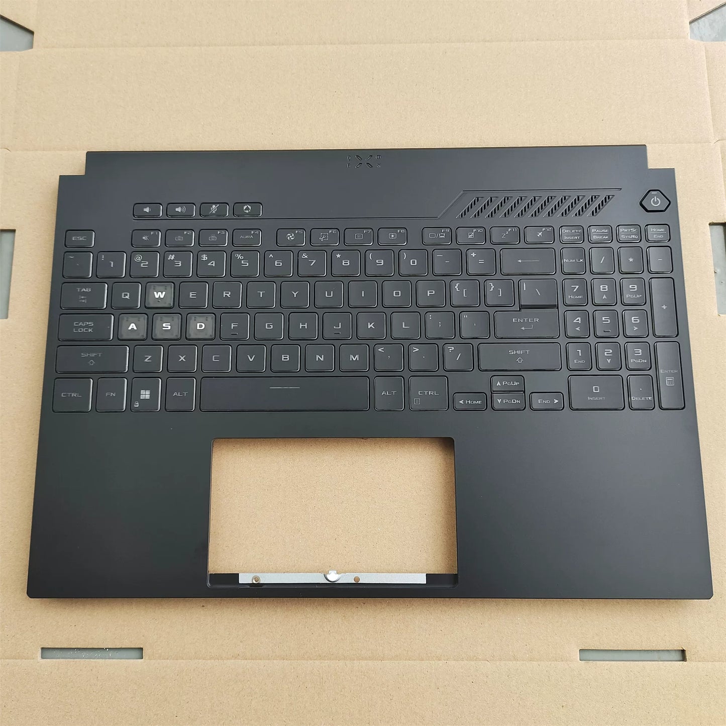 Upper case keyboard for ASUS TUF3/4 /5 FX507Z FX517 FA507R FA507 FX507 topcase palmrest keyoard