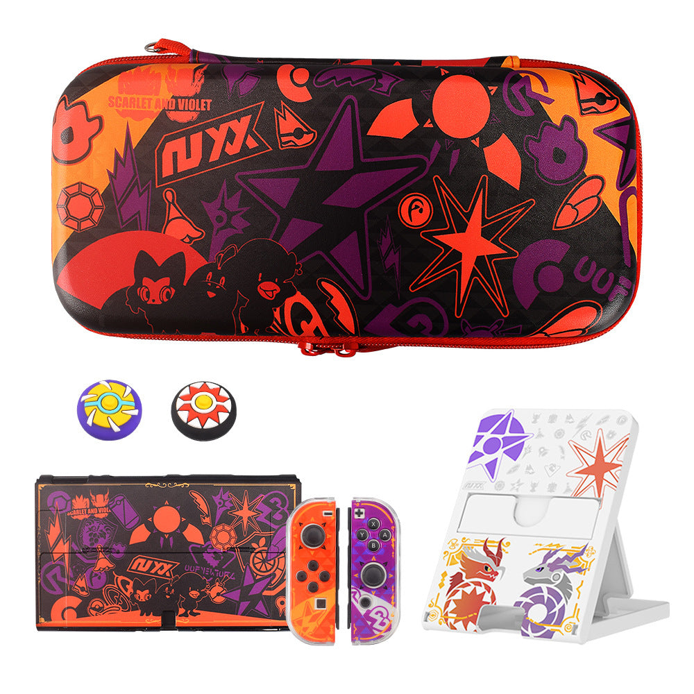 Nintendo switch OLED purple Pokémon game accessories switch protective case card box storage bag