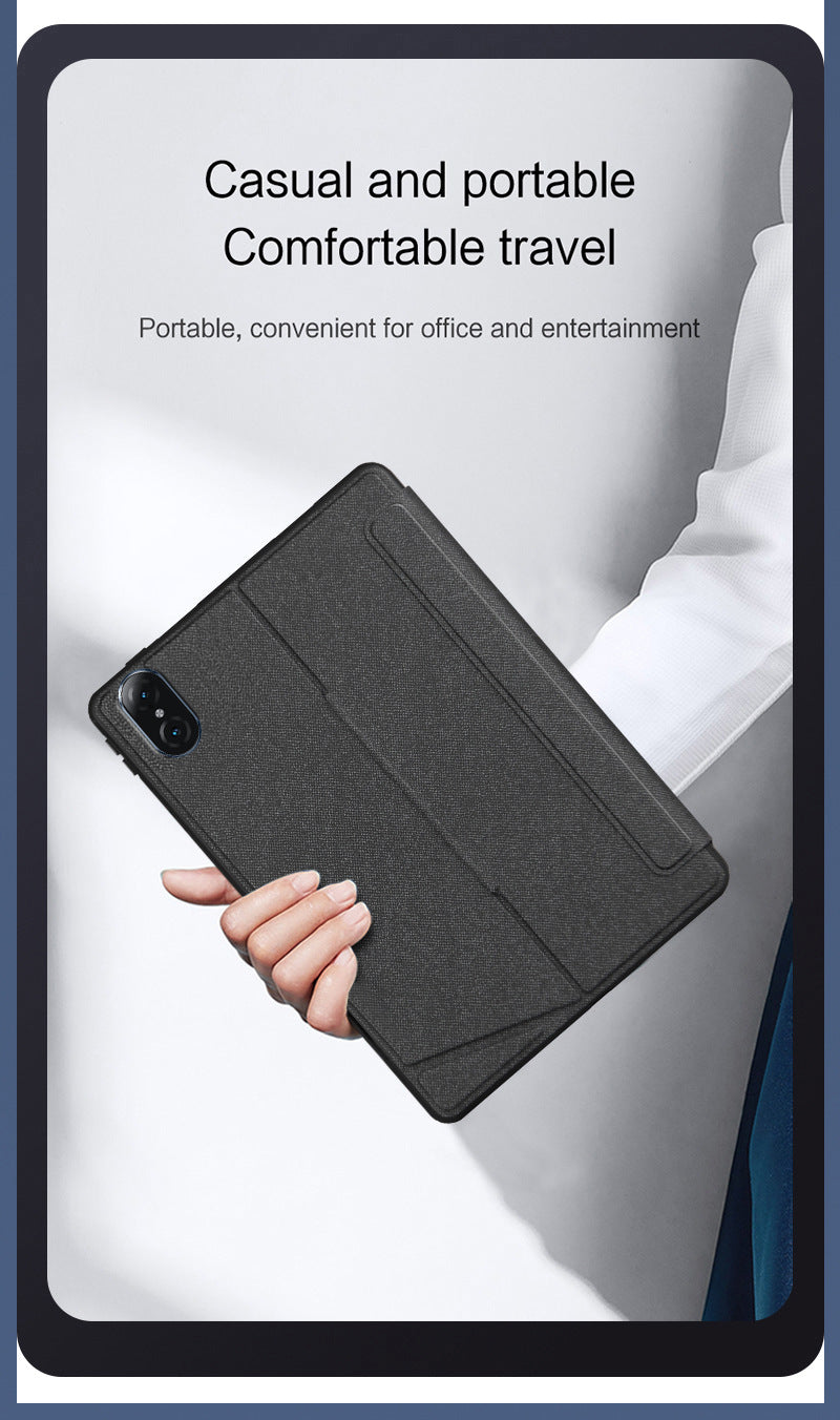 Applicable Honor V8 Tablet Magic Touch Keyboard Case Honor Tablet V7 Pro Bluetooth Keyboard Split Leather Case Protective Accessories