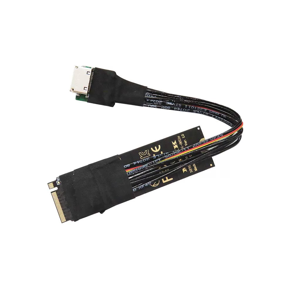 NVMe M.2 to Oculink SFF-8611 SFF-8612 Female PCIe 4.0 adapter cable Repair Tools