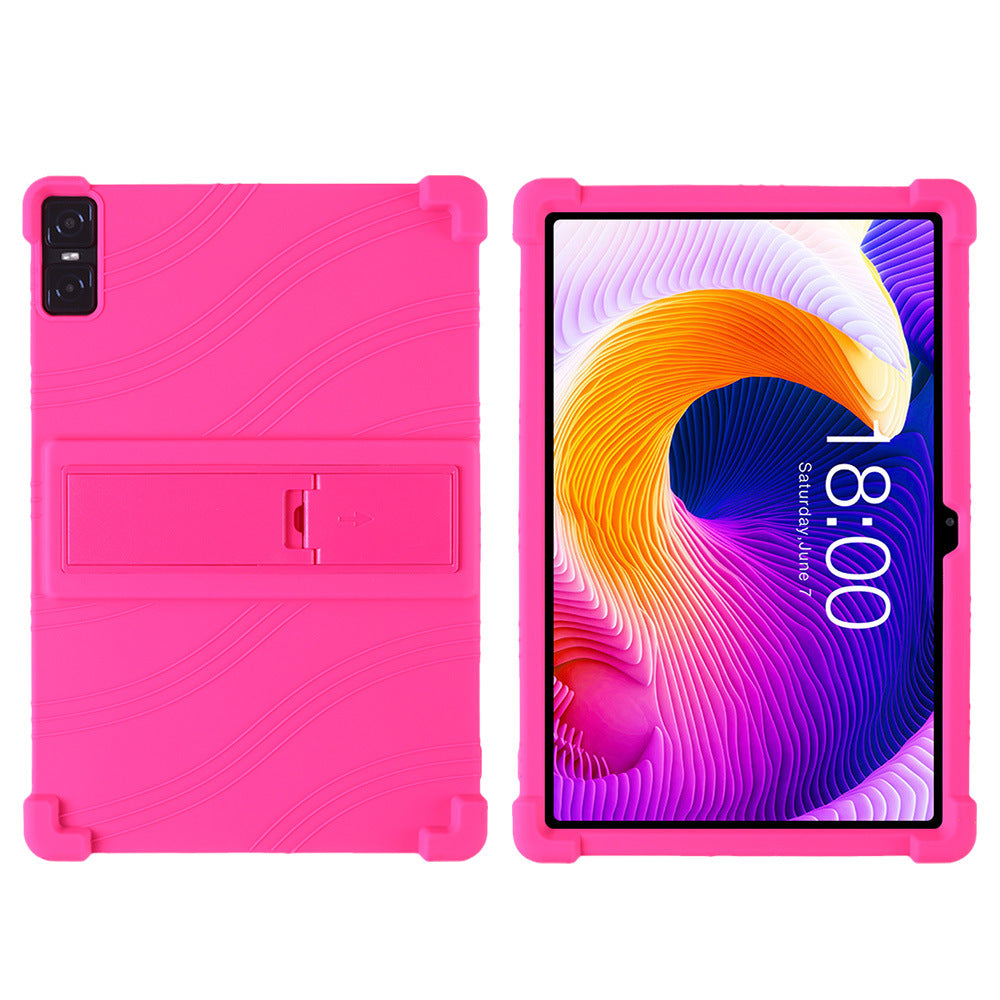 Applicable Teclast T45HD protective cover 10.5 inch 2023 model with bracket Soft silicone anti-drop protective case Protect case