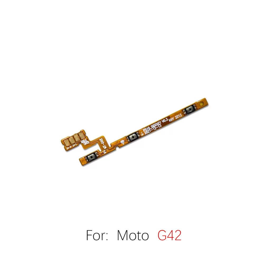 Power off on flex cable For Motorola G41 G42 G50 G51 G52 G53 G54 G60 boot cable switch on off cable