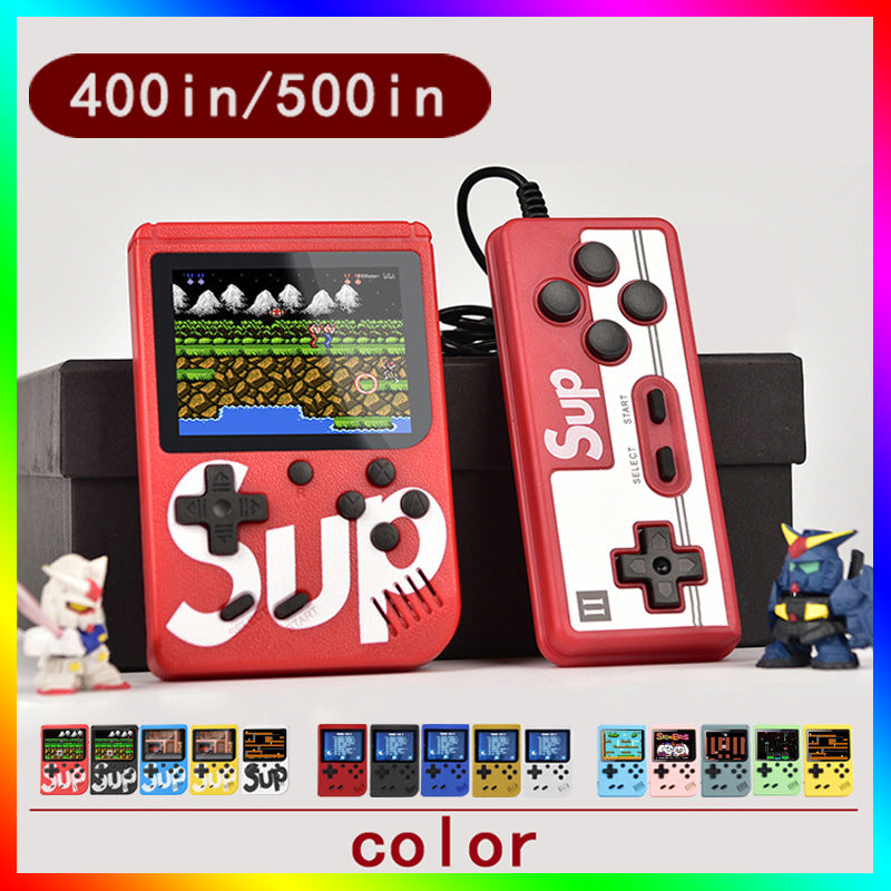 3" inch HD X7 special 400 classic games  SUP 400 500 in one rechargale Handheld Game  Player console  Mini handheld game console 400 in 1