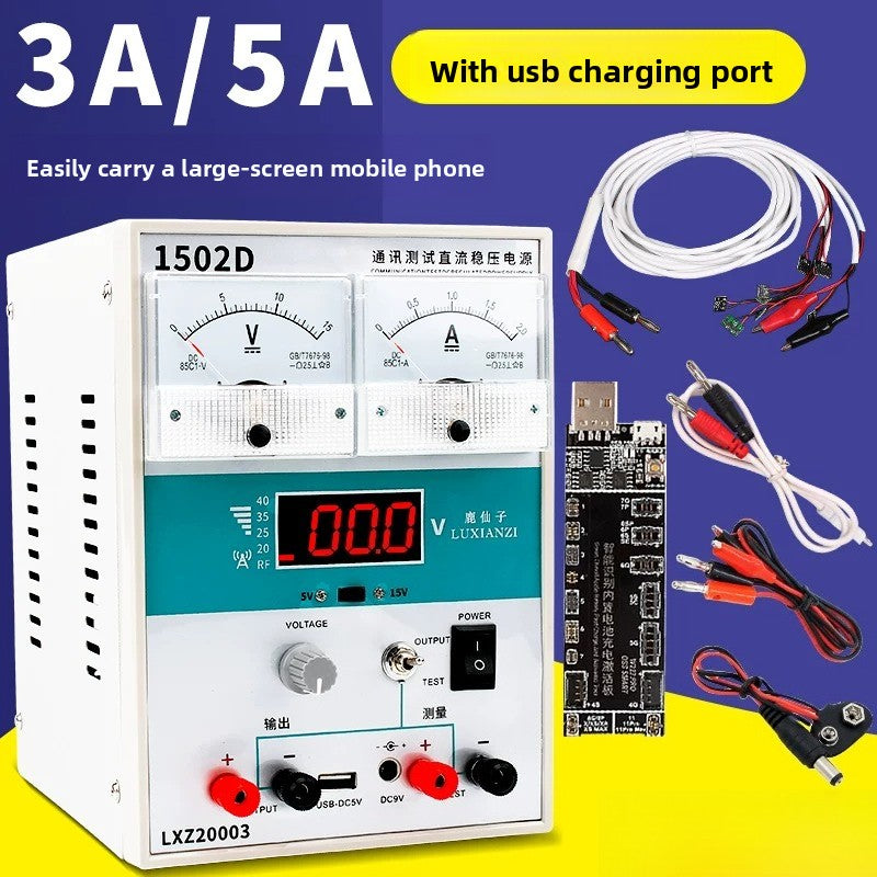 Adjustable DC regulated power supply meter Laptop Mobile Phone Repair special pointer voltage and current detector Laptop Mobile Phone Repair tools