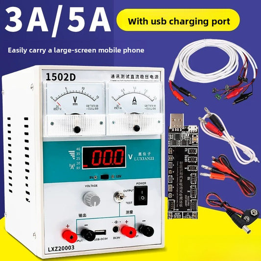 Adjustable DC regulated power supply meter Laptop Mobile Phone Repair special pointer voltage and current detector Laptop Mobile Phone Repair tools