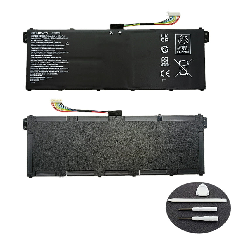 (Shipping fee not include)for Acer N17W1 SF314-52 SP515-51GN AN515-42 repalcement battery  AC14B7K