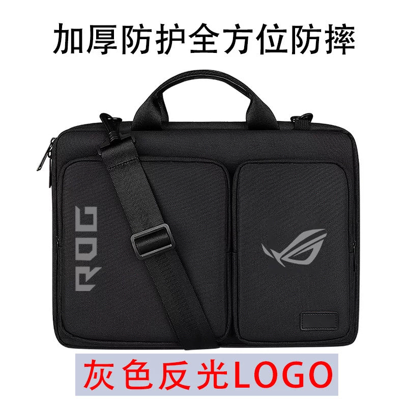 Laptop Bag for 16" 17“ 18" 17.3" ASUS ROG Strix SCAR 7Plus 18 16 inch ROG 17 7Plus G713P  2023 ROG Flow X16 Crossbody Bag Hand Shoulder Bag