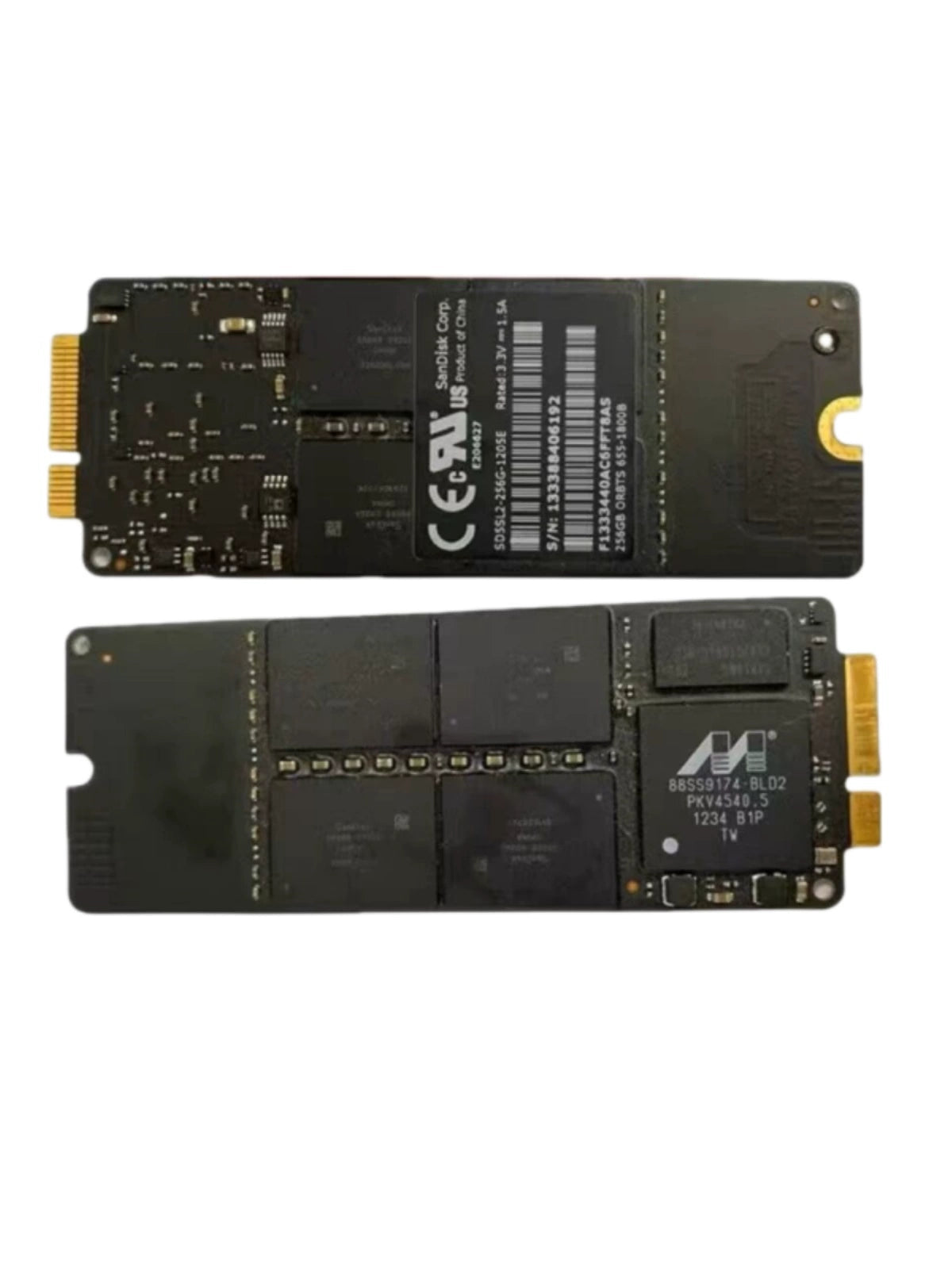 (Shipping fee not include)For apple Macbook original A1465 A1466 A1398 A1502 A1708 A1425 128GB 256GB 512GB 1TB  SSD