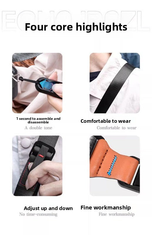 Camera Strap for Canon Nikon Sony Fuji Panasonic Leica Olympus Quick Release Strap Digital camera accessories