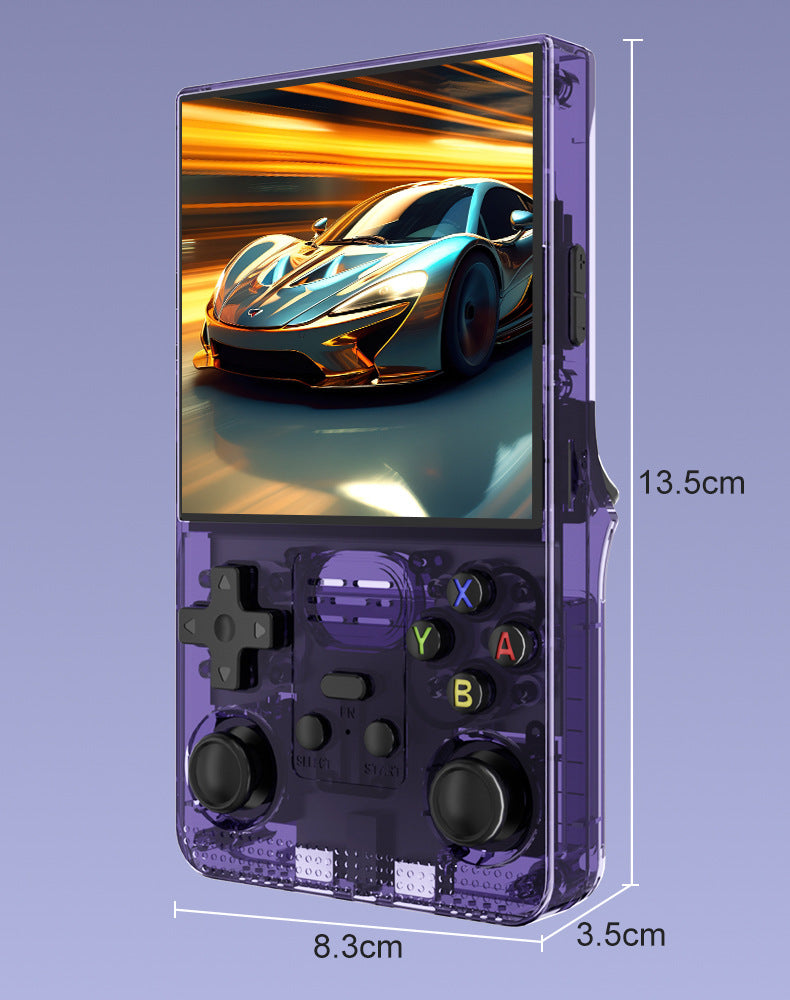 4" inch R39MAX IPS HD 64G 128G Linux Dual 3D joysticks RGB 3500mAh OTG rechargable games Handheld Game Player console