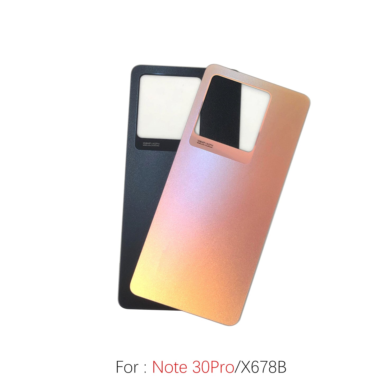 Battery back housing cover for Tecno Infinix Note12 G96 12Pro Note30 Note40