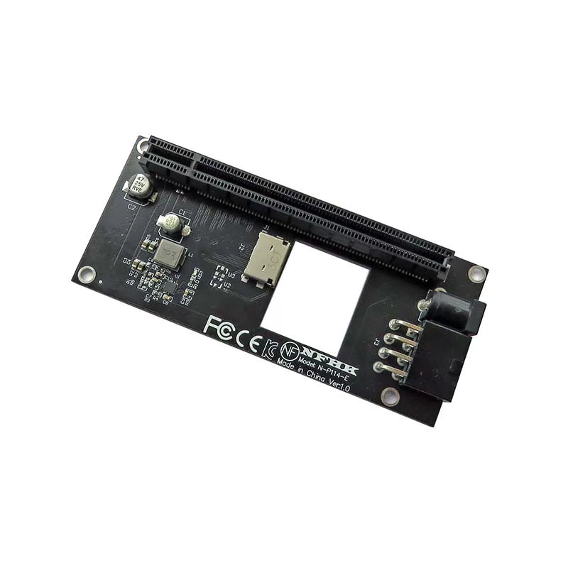DC 12V powered Oculink SFF-8612 to PCIe x4 x16 interface adapter Repair Tools