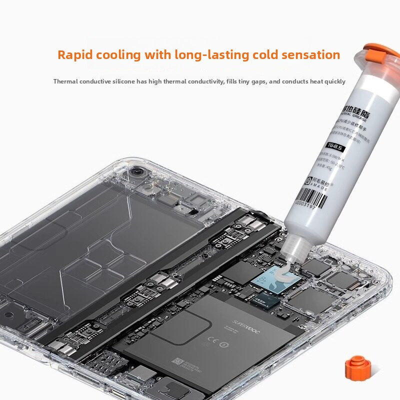 Thermal grease, mobile phone repair CPU chip, heat dissipation thermal paste, silicone, laptop graphics card thermal grease repair tools