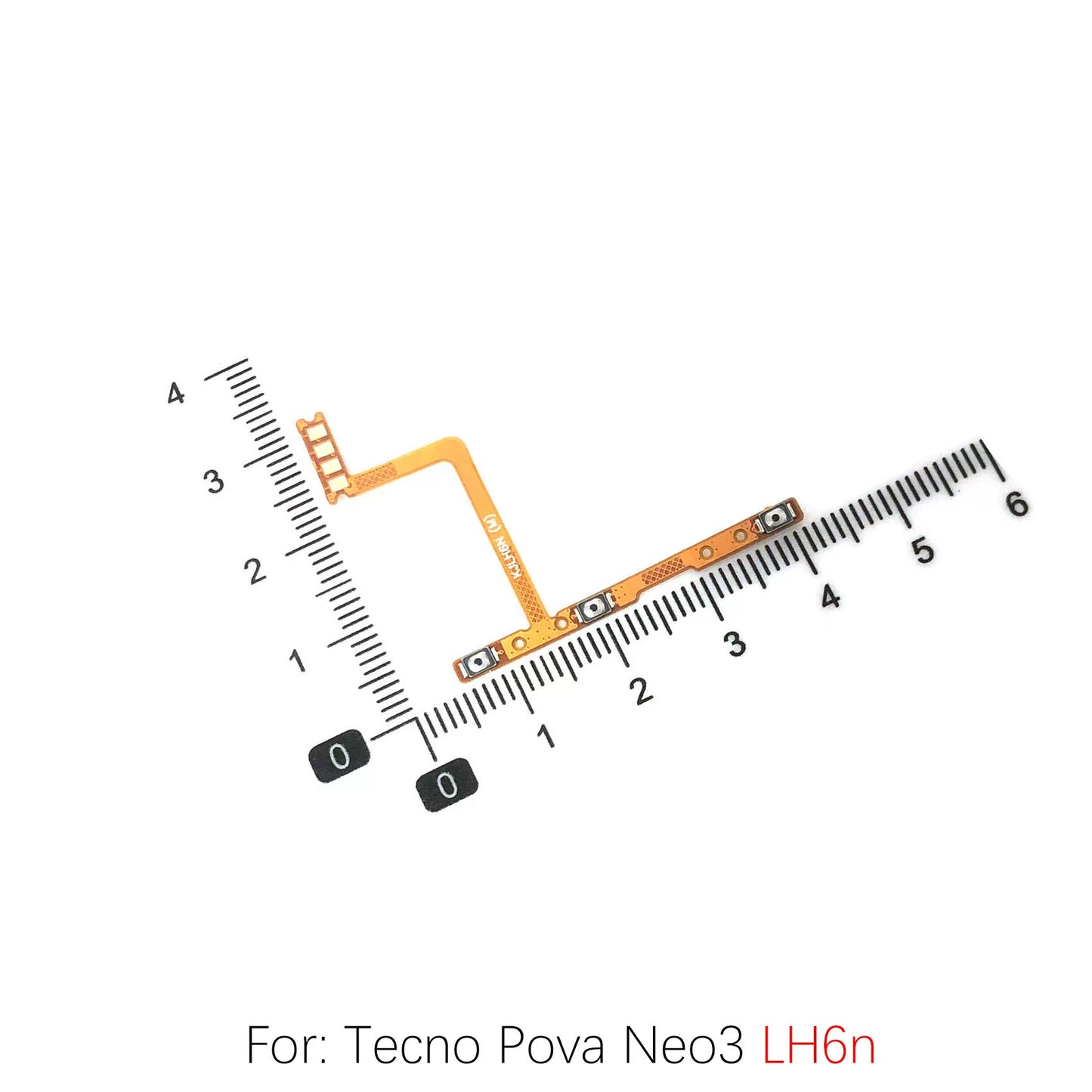 For Tecno Tecno LF7 LE8 Zero X6810 X6821 Power cable Switch on of ribbon flex cable LD7 LE6
