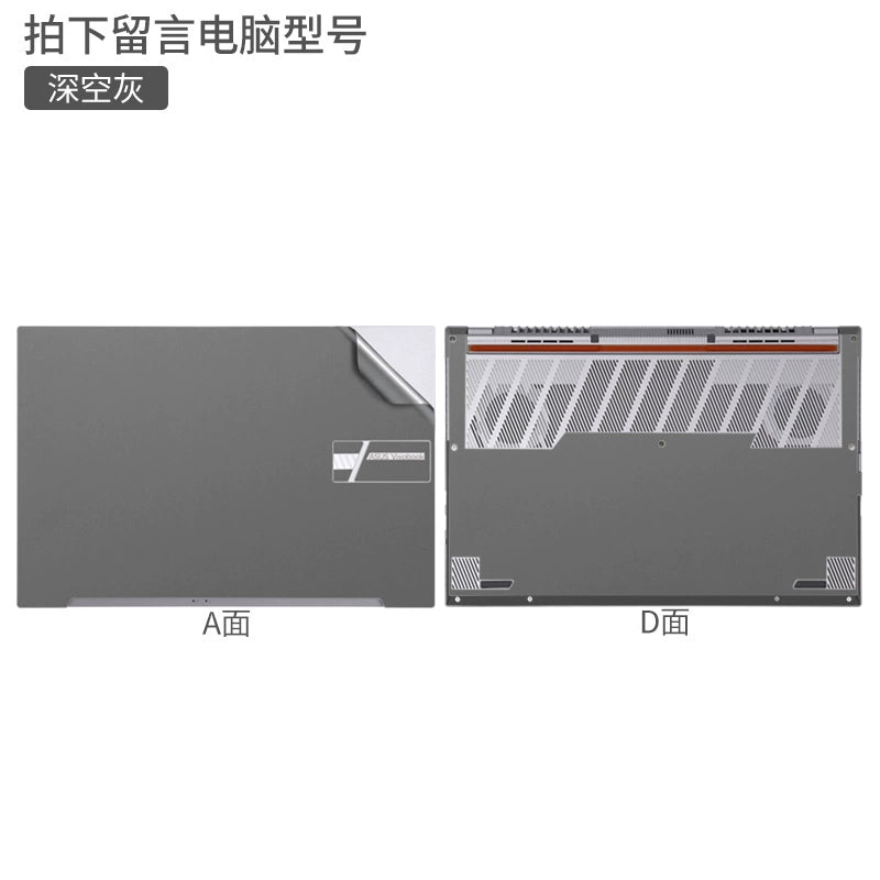 ASUS Deluxe pro16 Notebook Case Sticker Film 16" M7600Q Sticker M3400QA Ryzen Edition K3400P Case Vivobook 15 Body Protector Full Set Computer Film 14/15