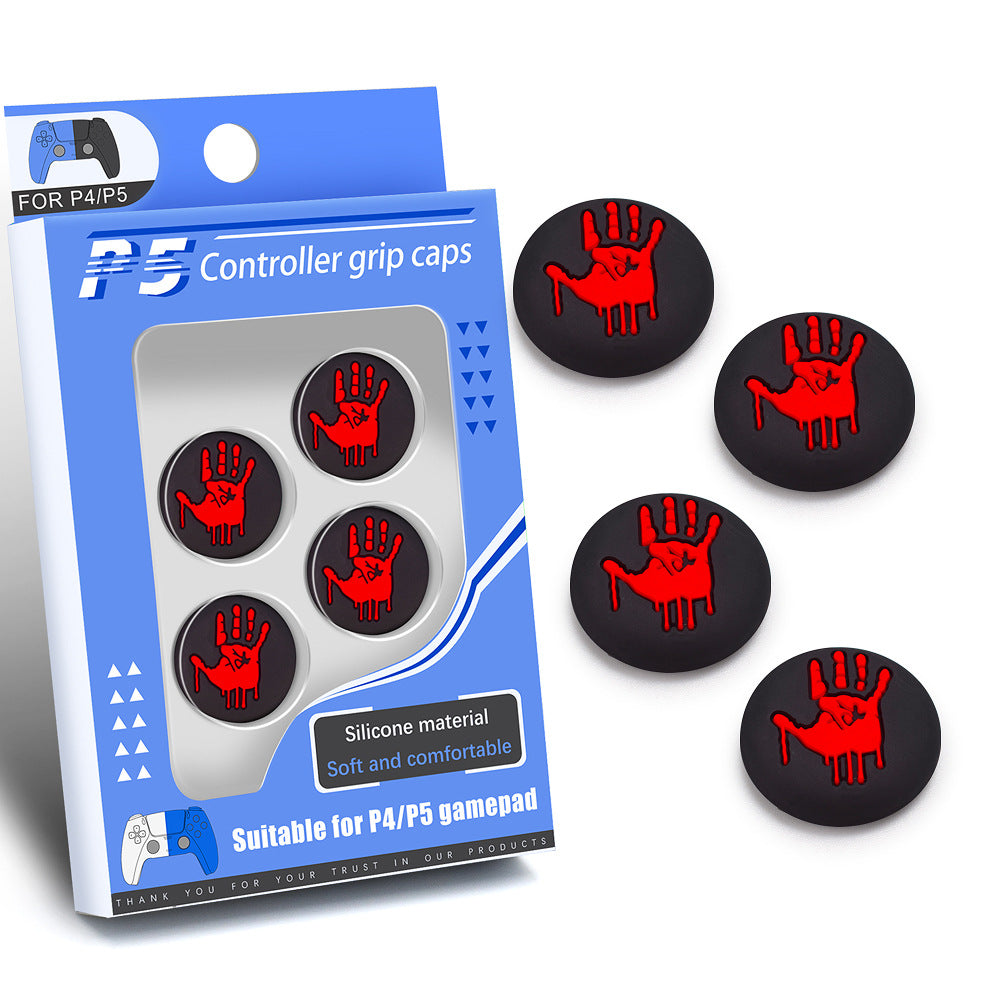 PS5 joystick cap PS4 gamepad button cap for XBOXONE handle silicone cap joystick case
