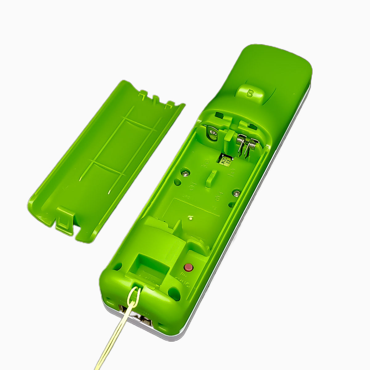 WII handle wii left and right handle built-in accelerator 2 in 1 left and right handle wii double medium white and green left and right naked