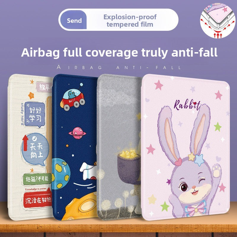 For Lenovo Xiaoxin pad 2022 protective case 2024 Lenovo tablet padpro protective case 10.6 inch padplus silicone all-inclusive edge 11.5 computer anti-drop 2020 transparent Tablet Accessories